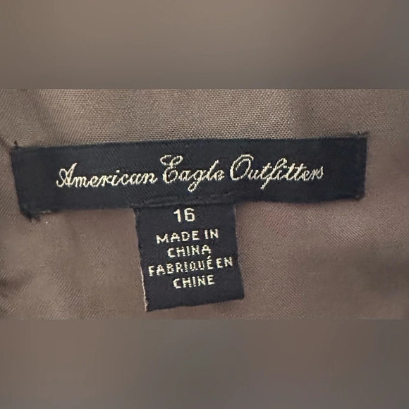 Gray and Purple American Eagle Dress Size 16 - Picture 5 of 6